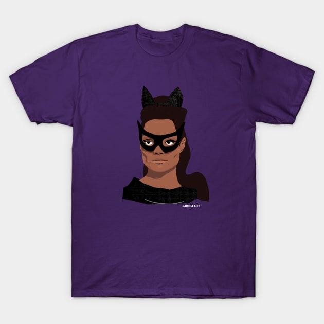 Eartha Kitt: Catwoman T-Shirt by CraytonSatans